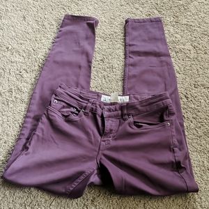 Purple H&M Skinny Jeans